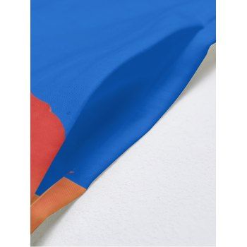 Tropical Floral Pattern Spaghetti Strap Vacation Dress Pocket A Line Long Beach Dress