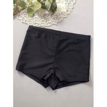 Two Piece Tankini Swimsuit Ombre Crossover Cinched Halter Swim Top and Tummy Control Elastic Waist Boyshorts Beach Swimwear