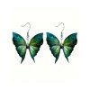 Vacation Women Outfit Floral Leaf Printed Flare A Line Slip Dress and Butterfly Earrings Rivet Buckle Strap Boots Casual Outfit - Vert clair S | US 4