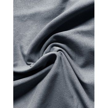 Men's Solid Color Half Button Front Pocket T-shirt V Neck Pullover Short Sleeve Casual Tee