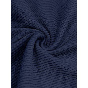 Men's Solid Color Textured Front Pocket Casual Shirt Button Up Turn Down Collar Corduroy Shirt