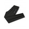 Pantalon long et décontracté pour homme, couleur unie, avec poches et cordon de serrage, taille élastique et respirant - Noir L