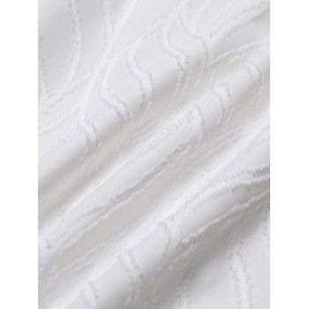 Solid Color Flower Lace Jacquard Panel Romantic Style Dress Non-adjustable Strap V Neck A Line Mini Vacation Dress