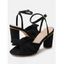Bowknot Chunky Heels Open Toe Buckle Strap Elegance Party Sandals - Champagne EU 43
