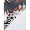 Robe de vacances à poches et motif animalier, bretelles spaghetti réglables, coupe trapèze, longue et décontractée - Noir XXL | US 14