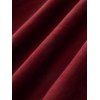 Mock Button Lace-up Suspender High Low Skirt - DEEP RED XXL