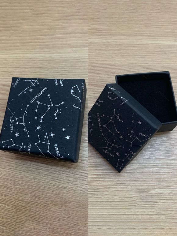 Boucles d'oreilles pendantes tendance en acrylique Dollars Cash - multicolor A 