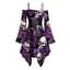 Robe gothique à imprimé tête de mort et rose pour Halloween, robe asymétrique à lacets et épaules dénudées - Concorde XXL | US 14