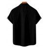 Chemise de vacances pour homme, boutonnée, imprimé cocotier, idéale pour la plage - Vert XXXXXL | US 20