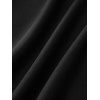 Jupe à Bretelle Croisée à Lacets - Noir XXXL