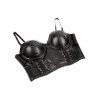 Corset style punk à lacets et armatures - Noir XL | US 10