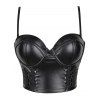 Corset style punk à lacets et armatures - Noir XL | US 10