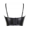 Corset style punk à lacets et armatures - Noir XL | US 10