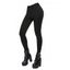 Pantalon de Jogging Décontracté Long Bouclé en Couleur Unie avec Rivet à Œillet - Noir XL | US 12