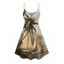 Robe de vacances à imprimé cocotier et mini-robe à bretelles spaghetti - Vert S | US 4