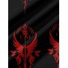 Robe gothique à imprimé géométrique et poches, robe longue à bretelles spaghetti - Noir XXL | US 14