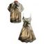 Vacation Couple Outfit Coconut Tree Ship Print Mini Dress and Shirt Set - Vert S | US 4
