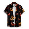 Halloween Couple Outfit Grimace Fire Print Lace Up Off the Shoulder Dress and Shirt Set - Noir S | US 4