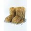 Artificial Fur Flat Platform Warm Winter Snow Boots - Brun EU 43