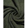 Women Gothic Outfit Textured Skew Neck Long Sleeve Top and Grommet Pants Set - Vert S | US 4