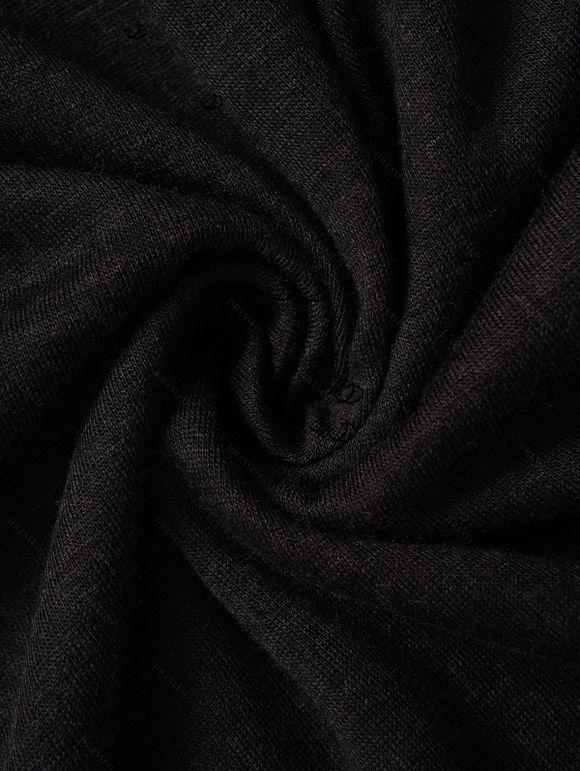 Women Outfit Contrast Color Wrap Blouse and Snap Button Leggings Set - Vert profond S | US 4