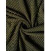 Women Outfit Crisscross Tank Top Open Front Top and Snap Button Pants Set - Vert Armée S | US 4