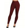 Women Outfit Geometric Print V Neck Long Sleeve Top and Pants Set - Rouge Vineux S | US 4