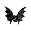 Accessoire pour cheveux chauve-souris à griffes gothiques d'Halloween - Noir 