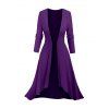 Ensemble robe pour femme, robe à bretelles spaghetti imprimée ombrée et robe ouverte sur le devant - Concorde L | US 8-10