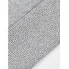 Sweat-shirt colorblock pour homme avec poche avant zippée et col montant - Gris Clair XXXL