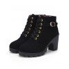 Women Outfit Long Hooded Knit Cape Mini Knit Dress Set Heart Earrings Boots Set - Gris S | US 4
