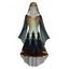 Robe à capuche d'Halloween à imprimé forêt de sorciers - Noir XXL | US 14