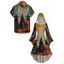 Halloween Couple Outfit Wizard Forest Print High Low Hoodie Dress and Shirt Set - Brun Légère S | US 4