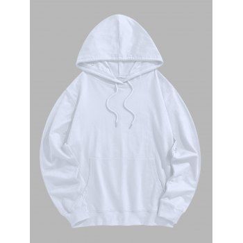 Men's Gothic Hoodie Skull F-CAW-F Raven Print Long Sleeve Hooded Sweatshirt