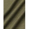 Robe à épaules cintrées colorblock, robe à col oblique et ceinture à anneau en O - Vert profond S | US 4