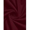 Gothic Women Outfit Grommet O-ring Cut Out Top and Buckle Leggings Set - Rouge Vineux S | US 4