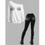 Gothic Women Outfit Skeleton Hand Print Skew Neck Sweatshirt and Leggings Set - Blanc S | US 4