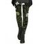 Leggings de vacances à imprimé floral et végétal, taille haute, élastiques et moulants - PLANT GREEN S | US 4