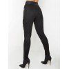 Women Outfit Solid Color Ruched Cinched Top and Zipper Buckle Leggings Set - Vert Armée S | US 4