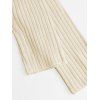 Women Outfit Solid Color Cowl Neck Sweater and Snowflake Legging Set - Beige S | US 4