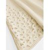 Women Outfit Solid Color Cowl Neck Sweater and Snowflake Legging Set - Beige S | US 4