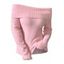 Pull décontracté à épaules dénudées et à rabat de couleur unie - Rose clair XL | US 10