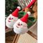 Cute Santa Claus Thick Platform Antiskid Christmas Slippers - Vert EU (36-37)
