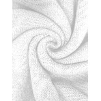 Gothic Sweater Cross Wing Butterfly Print Hollow Out V Neck Sweater