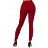 Christmas Women Outfit Snowman Scarf Print Top and Leggings Set - Blanc S | US 4