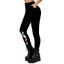 Leggings gothiques pour femmes, imprimé visage, taille haute, élastiques, skinny - Noir XXL | US 14