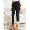 Winter Outfit Lace Up Grommet Solid Color Top Fleece-Lined Leggings and Boot Set - Vert Armée S | US 4