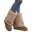 Slip-On Winter Boots for Women Plush Lined Ankle Snow Boots - café lumière EU 42