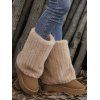 Slip-On Winter Boots for Women Plush Lined Ankle Snow Boots - café lumière EU 42
