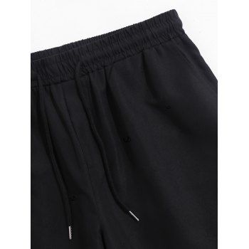 Vacation Couple Outfit Lily Floral Print Cinched Boyshorts Swimsuit and Shirt Shorts Set